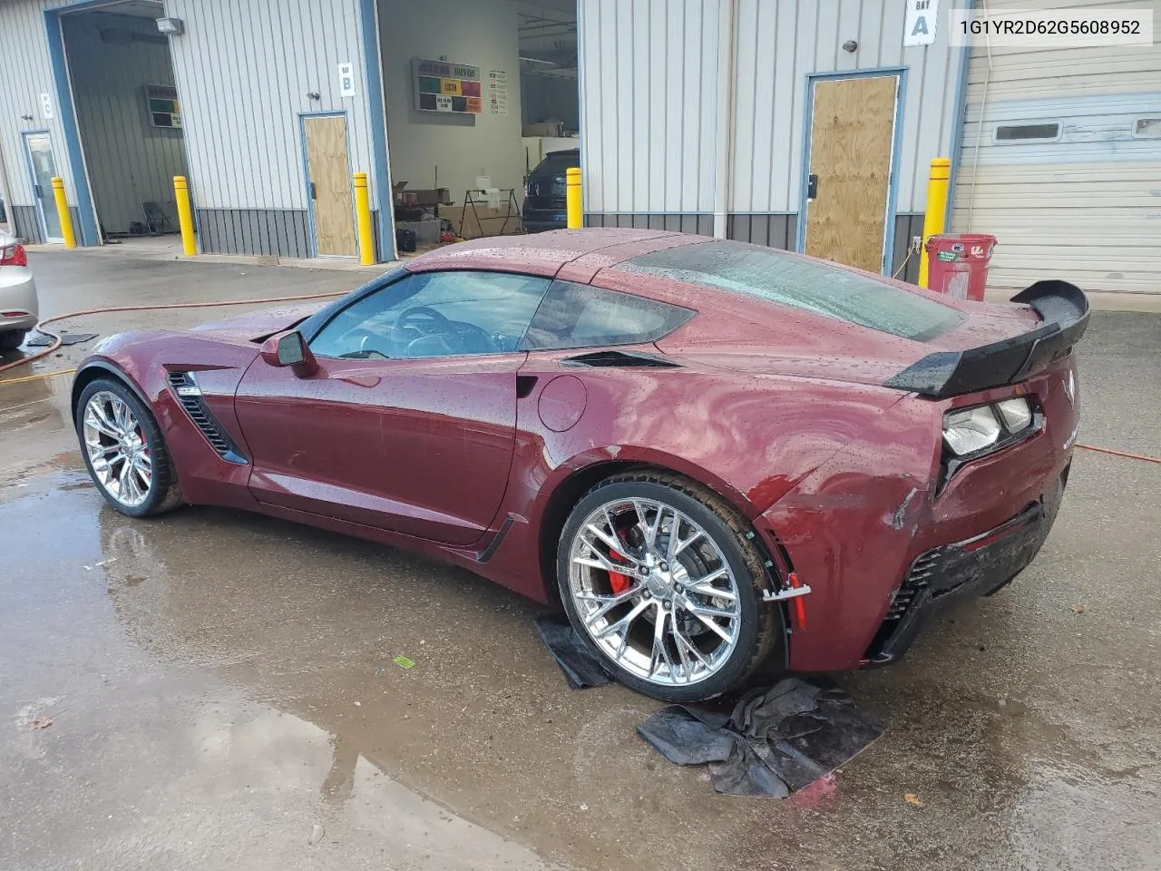 2016 Chevrolet Corvette Z06 2Lz VIN: 1G1YR2D62G5608952 Lot: 78149904