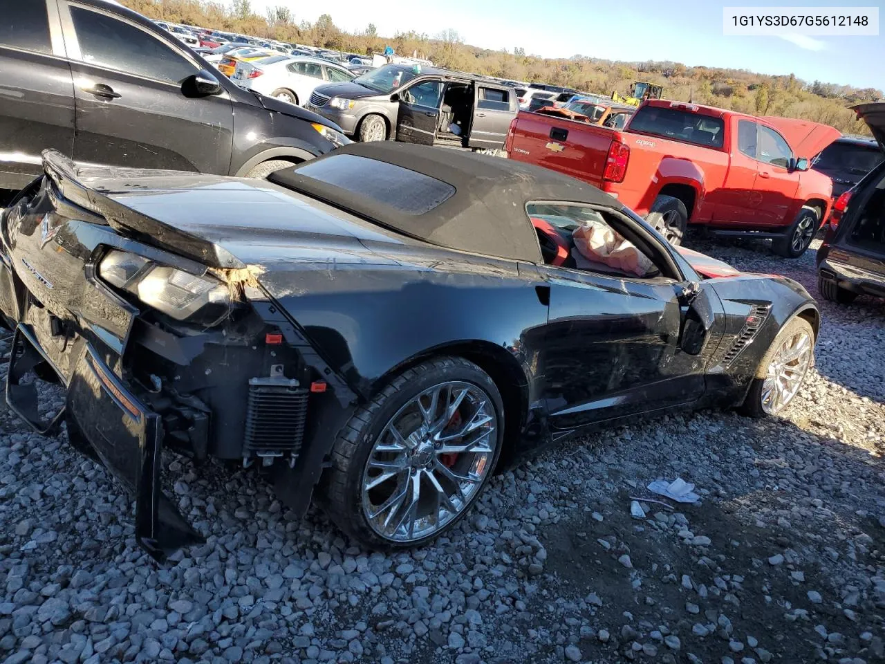 2016 Chevrolet Corvette Z06 2Lz VIN: 1G1YS3D67G5612148 Lot: 79877354