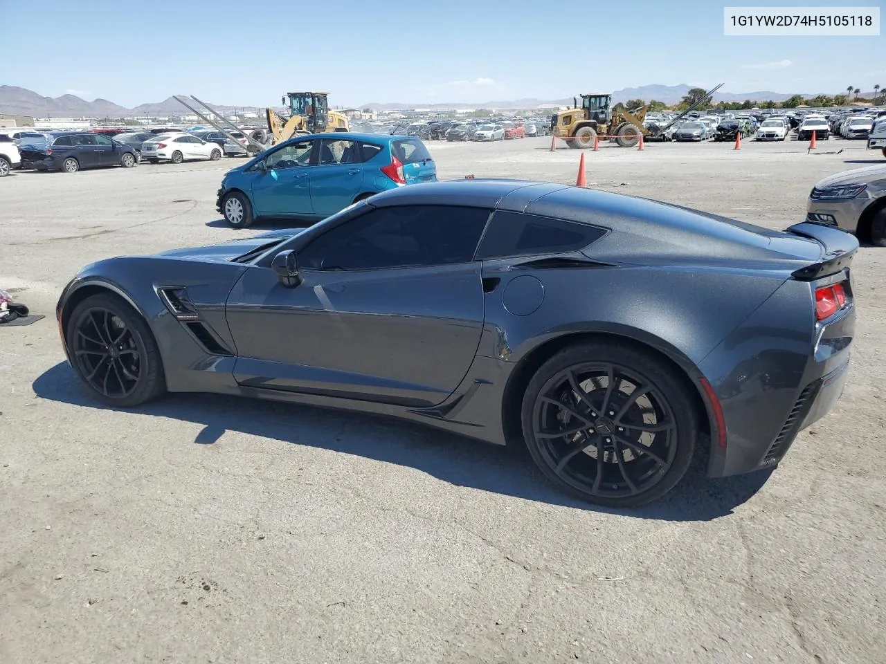 2017 Chevrolet Corvette Grand Sport 1Lt VIN: 1G1YW2D74H5105118 Lot: 57883424