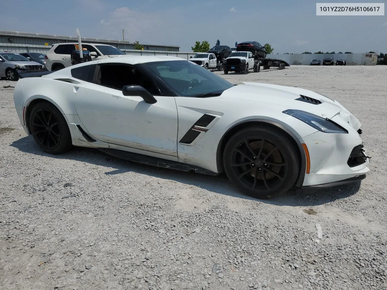 2017 Chevrolet Corvette Grand Sport 3Lt VIN: 1G1YZ2D76H5106617 Lot: 59230244