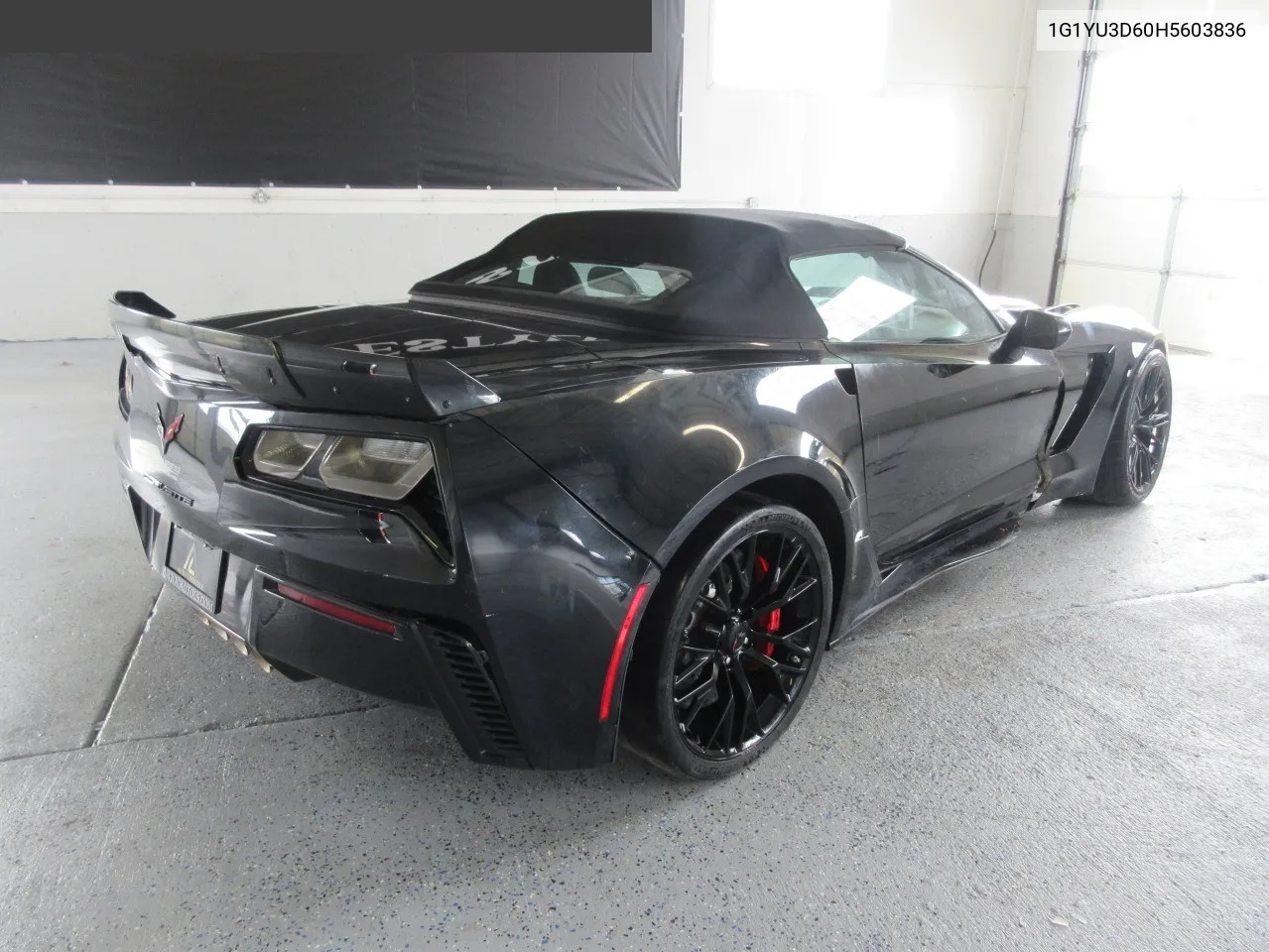 1G1YU3D60H5603836 2017 Chevrolet Corvette Z06 3Lz