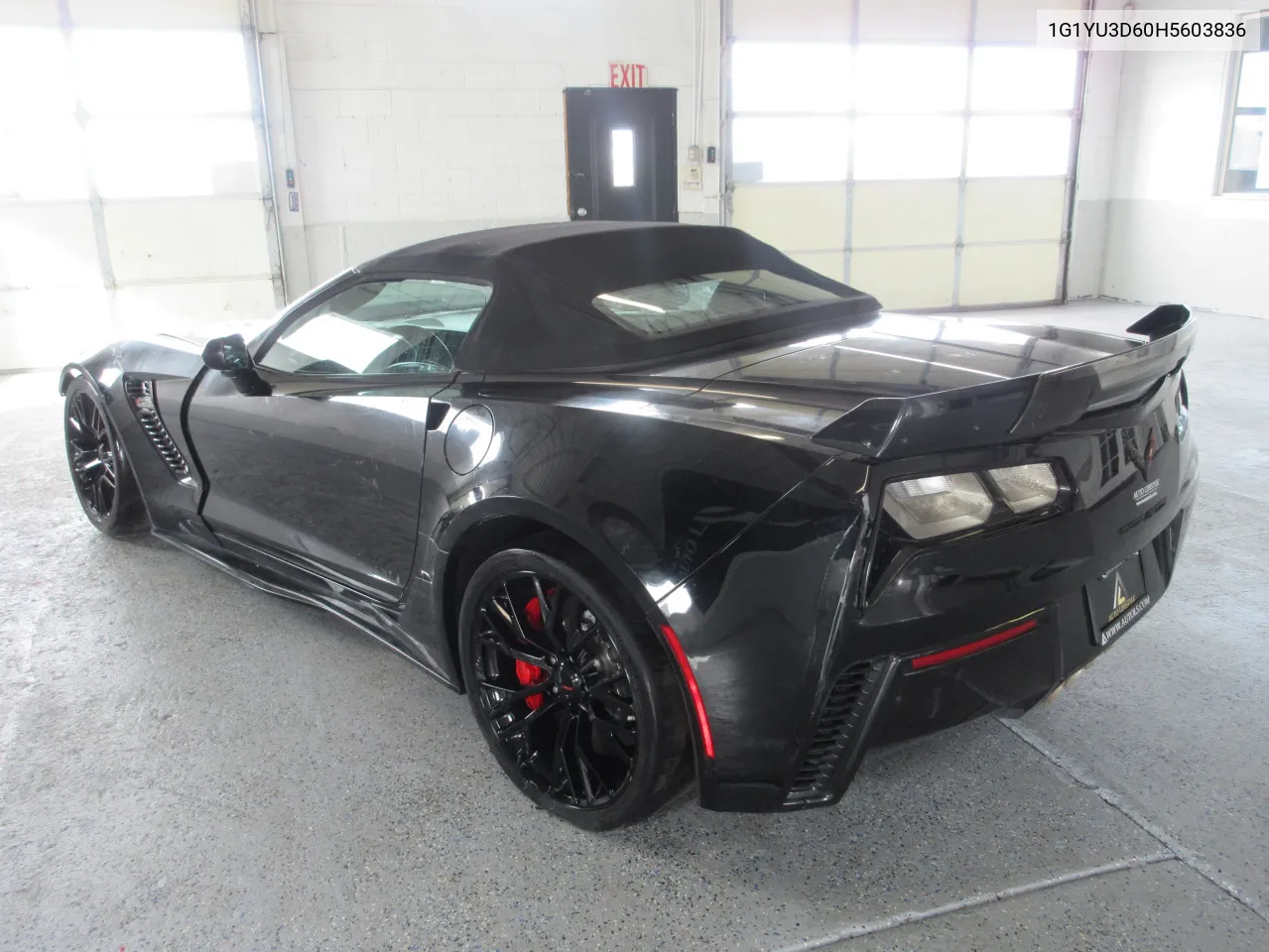 1G1YU3D60H5603836 2017 Chevrolet Corvette Z06 3Lz