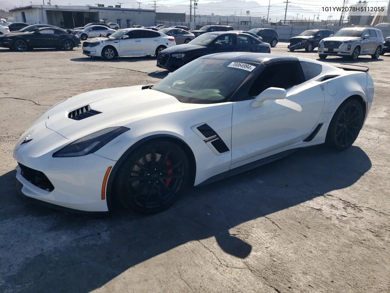 1G1YW2D78H5112055 2017 Chevrolet Corvette Grand Sport 1Lt