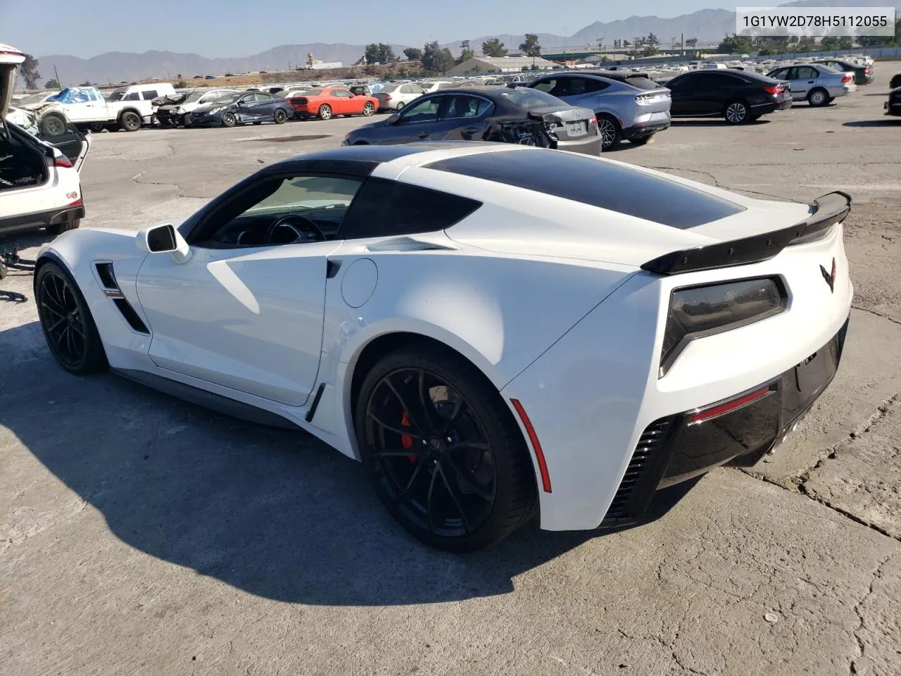 1G1YW2D78H5112055 2017 Chevrolet Corvette Grand Sport 1Lt