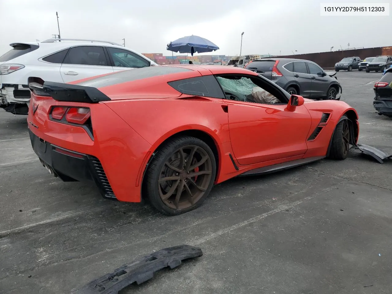 2017 Chevrolet Corvette Grand Sport 2Lt VIN: 1G1YY2D79H5112303 Lot: 73405874