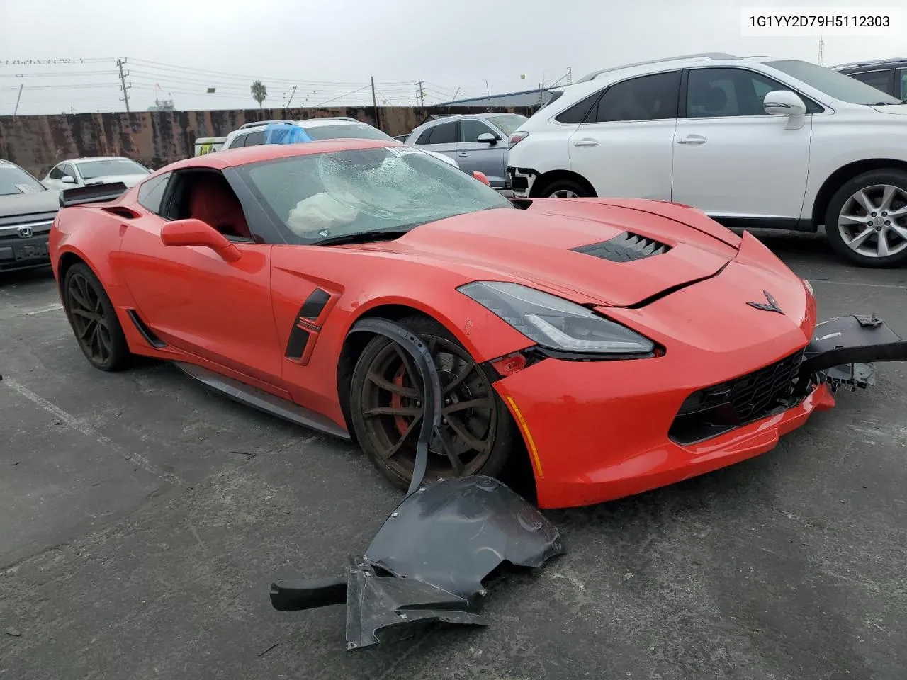 1G1YY2D79H5112303 2017 Chevrolet Corvette Grand Sport 2Lt