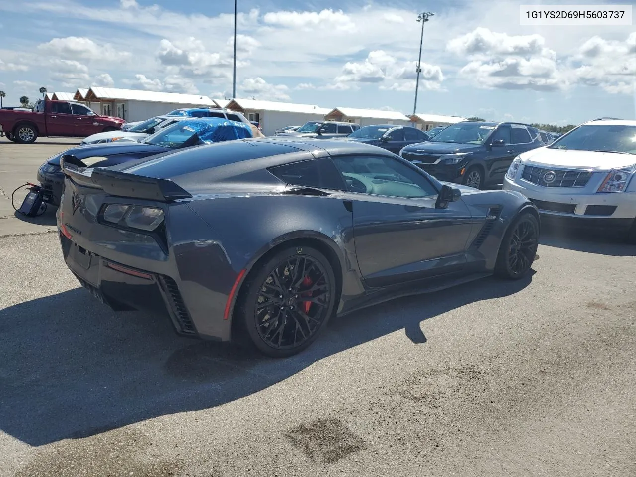 2017 Chevrolet Corvette Z06 2Lz VIN: 1G1YS2D69H5603737 Lot: 78552294