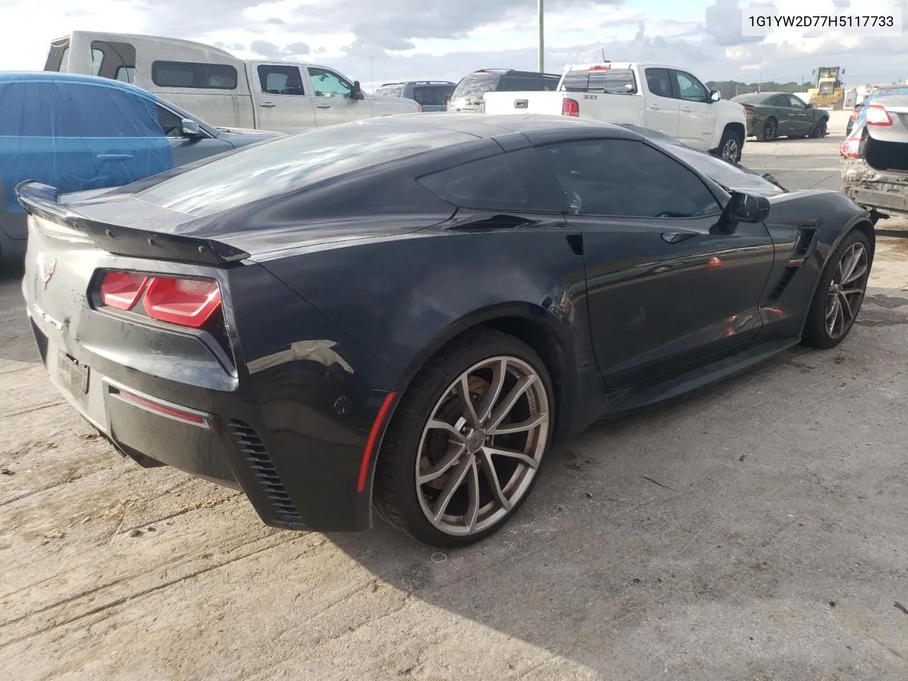 2017 Chevrolet Corvette Grand Sport 1Lt VIN: 1G1YW2D77H5117733 Lot: 73916914