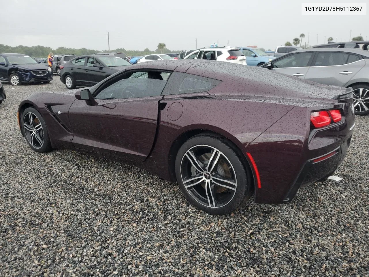 2017 Chevrolet Corvette Stingray 2Lt VIN: 1G1YD2D78H5112367 Lot: 73971084