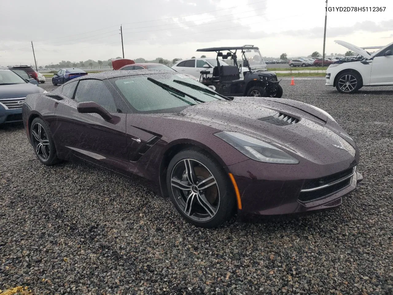 2017 Chevrolet Corvette Stingray 2Lt VIN: 1G1YD2D78H5112367 Lot: 73971084