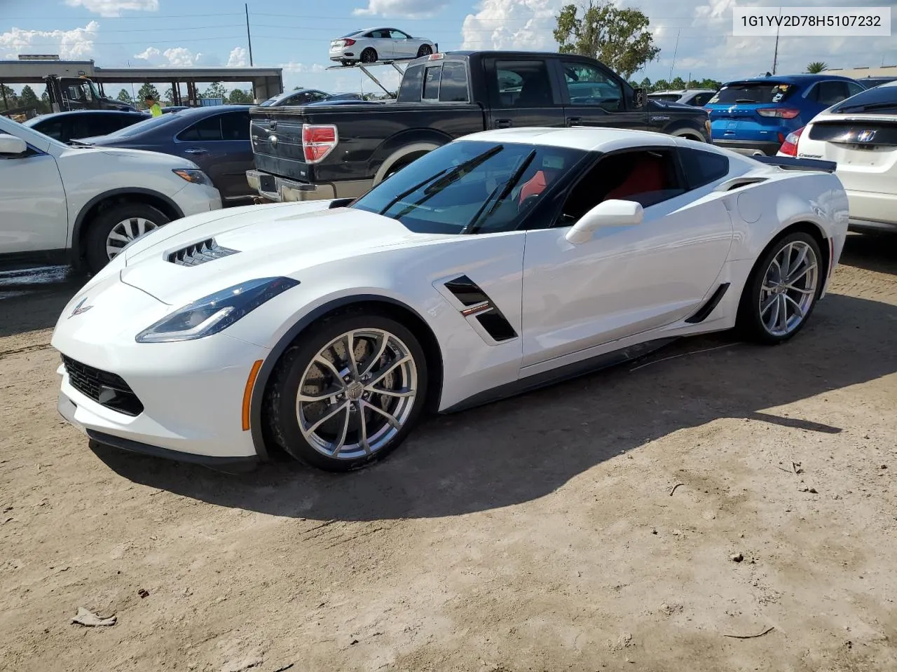 2017 Chevrolet Corvette Grand Sport 1Lt VIN: 1G1YV2D78H5107232 Lot: 74328344