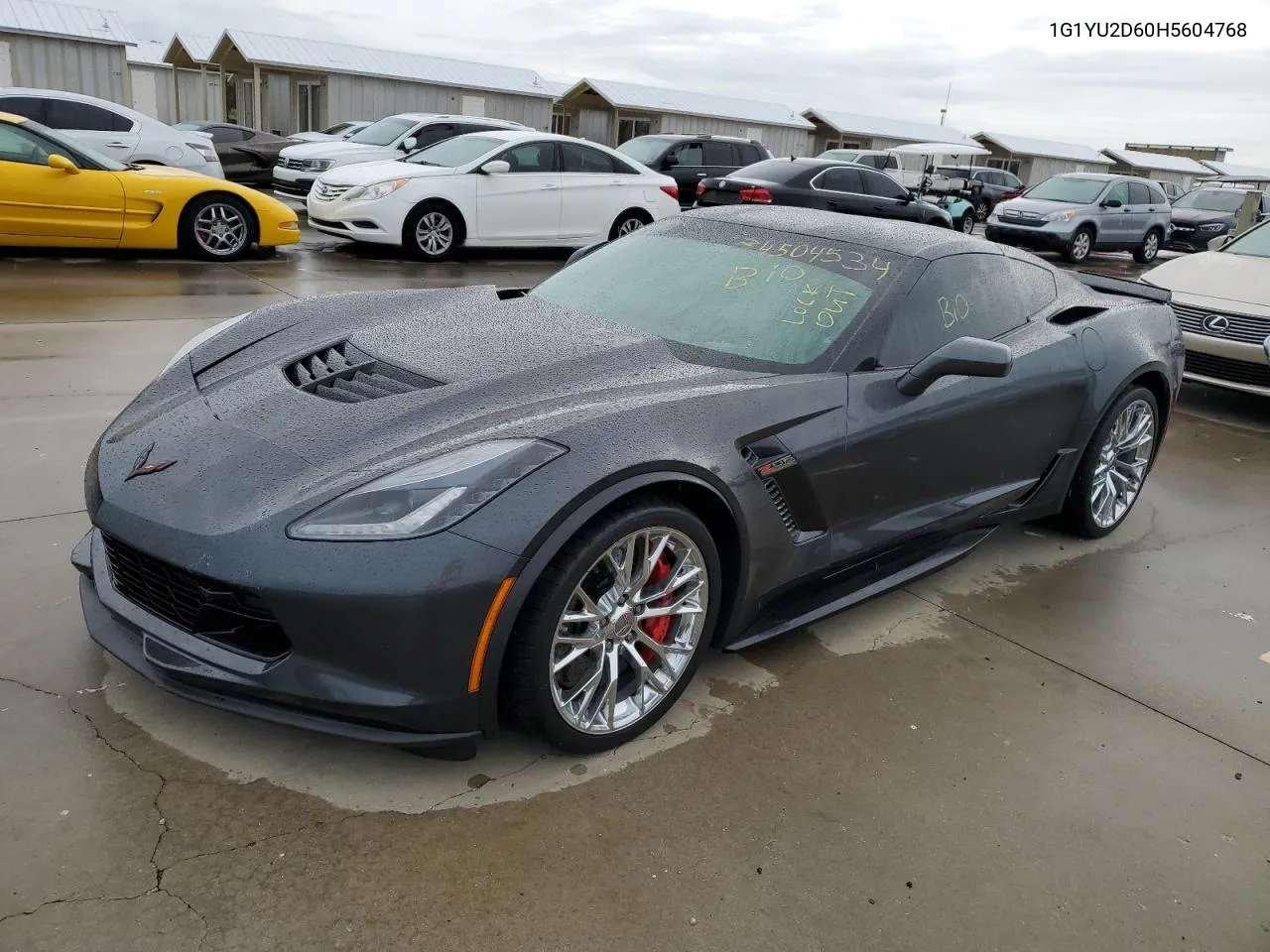 2017 Chevrolet Corvette Z06 3Lz VIN: 1G1YU2D60H5604768 Lot: 74504534