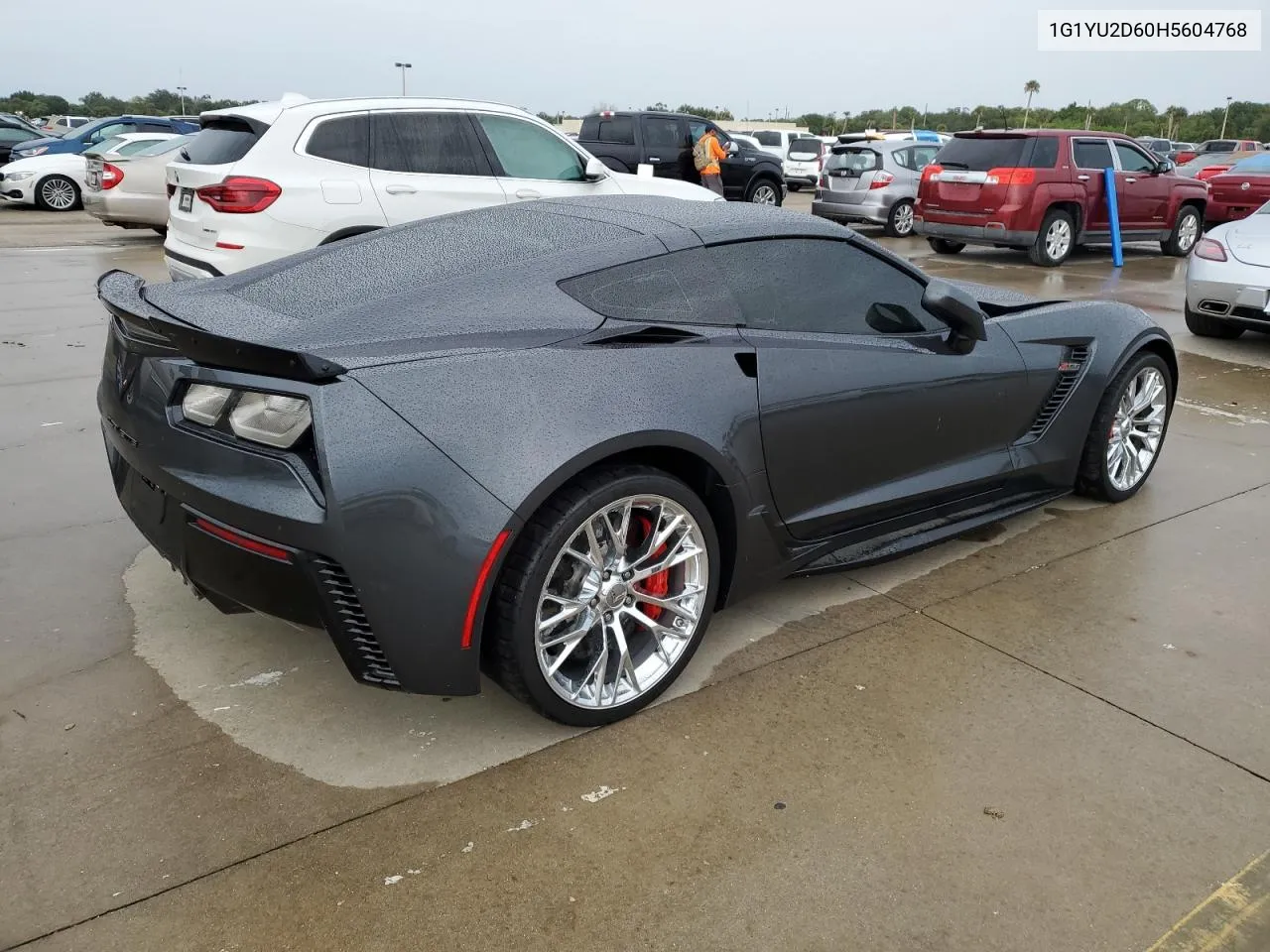 2017 Chevrolet Corvette Z06 3Lz VIN: 1G1YU2D60H5604768 Lot: 74504534