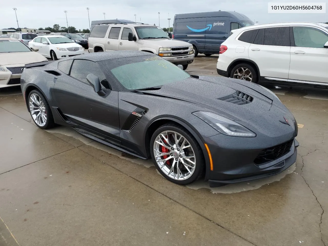 2017 Chevrolet Corvette Z06 3Lz VIN: 1G1YU2D60H5604768 Lot: 74504534