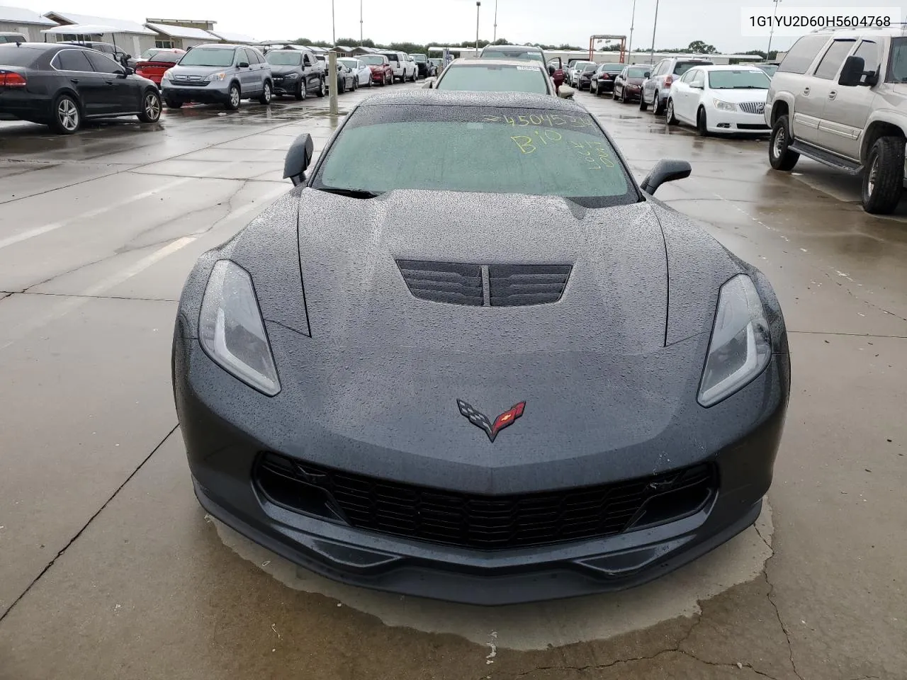 2017 Chevrolet Corvette Z06 3Lz VIN: 1G1YU2D60H5604768 Lot: 74504534