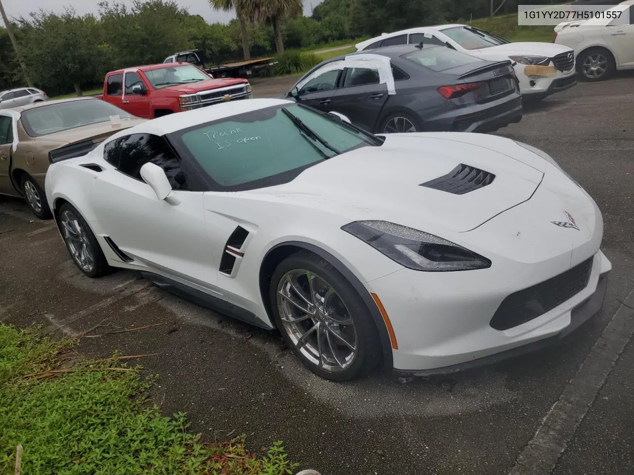 2017 Chevrolet Corvette Grand Sport 2Lt VIN: 1G1YY2D77H5101557 Lot: 74823244