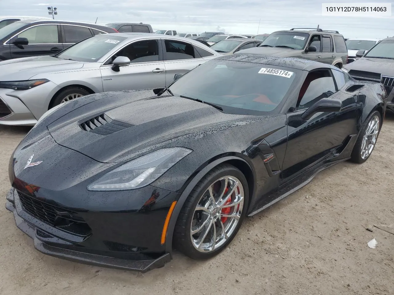 2017 Chevrolet Corvette Grand Sport 3Lt VIN: 1G1Y12D78H5114063 Lot: 74855174