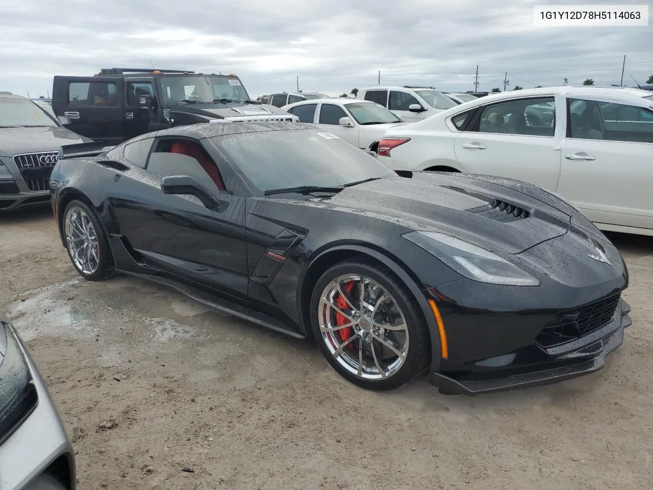 2017 Chevrolet Corvette Grand Sport 3Lt VIN: 1G1Y12D78H5114063 Lot: 74855174