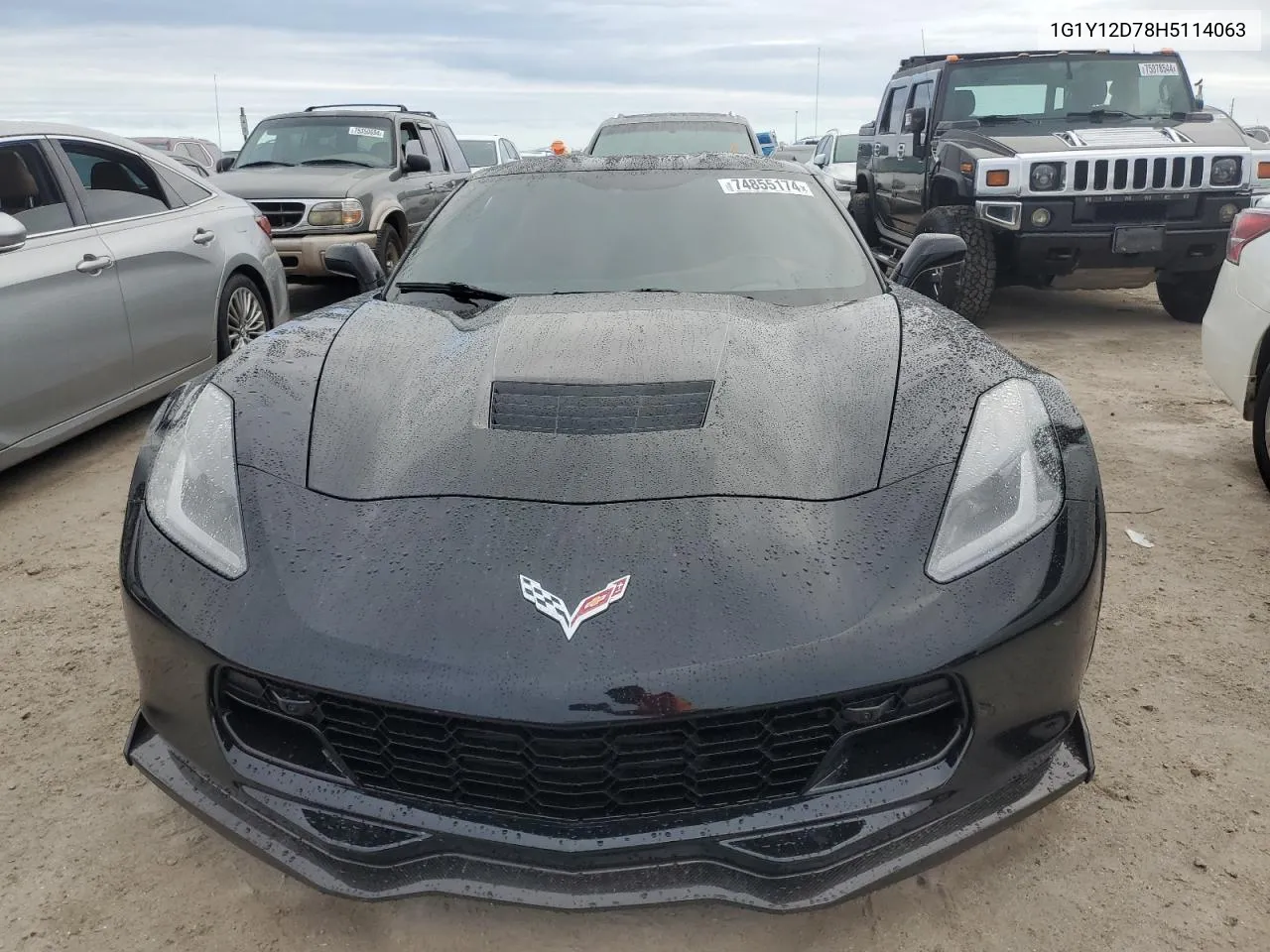 2017 Chevrolet Corvette Grand Sport 3Lt VIN: 1G1Y12D78H5114063 Lot: 74855174