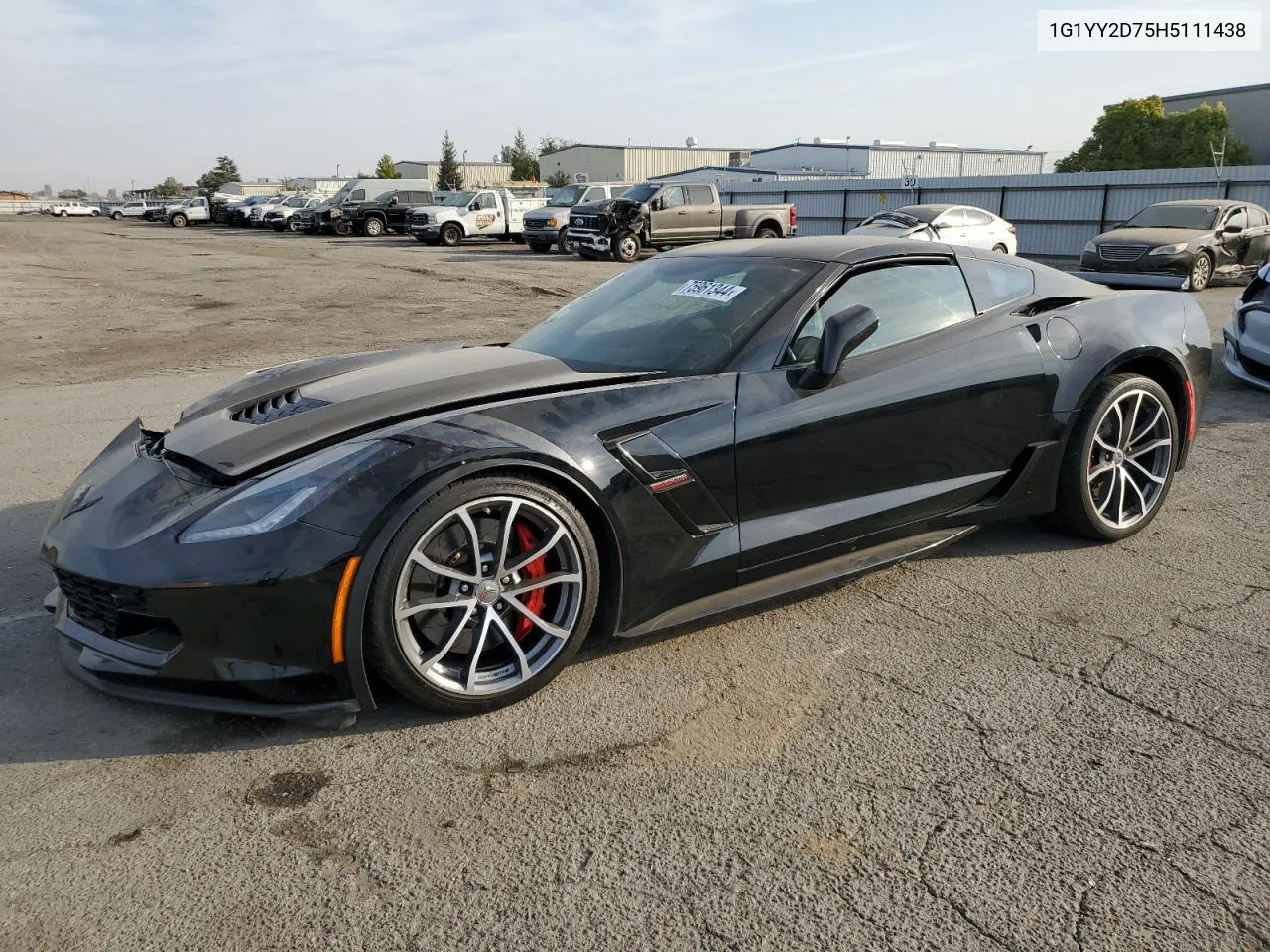 2017 Chevrolet Corvette Grand Sport 2Lt VIN: 1G1YY2D75H5111438 Lot: 75961344