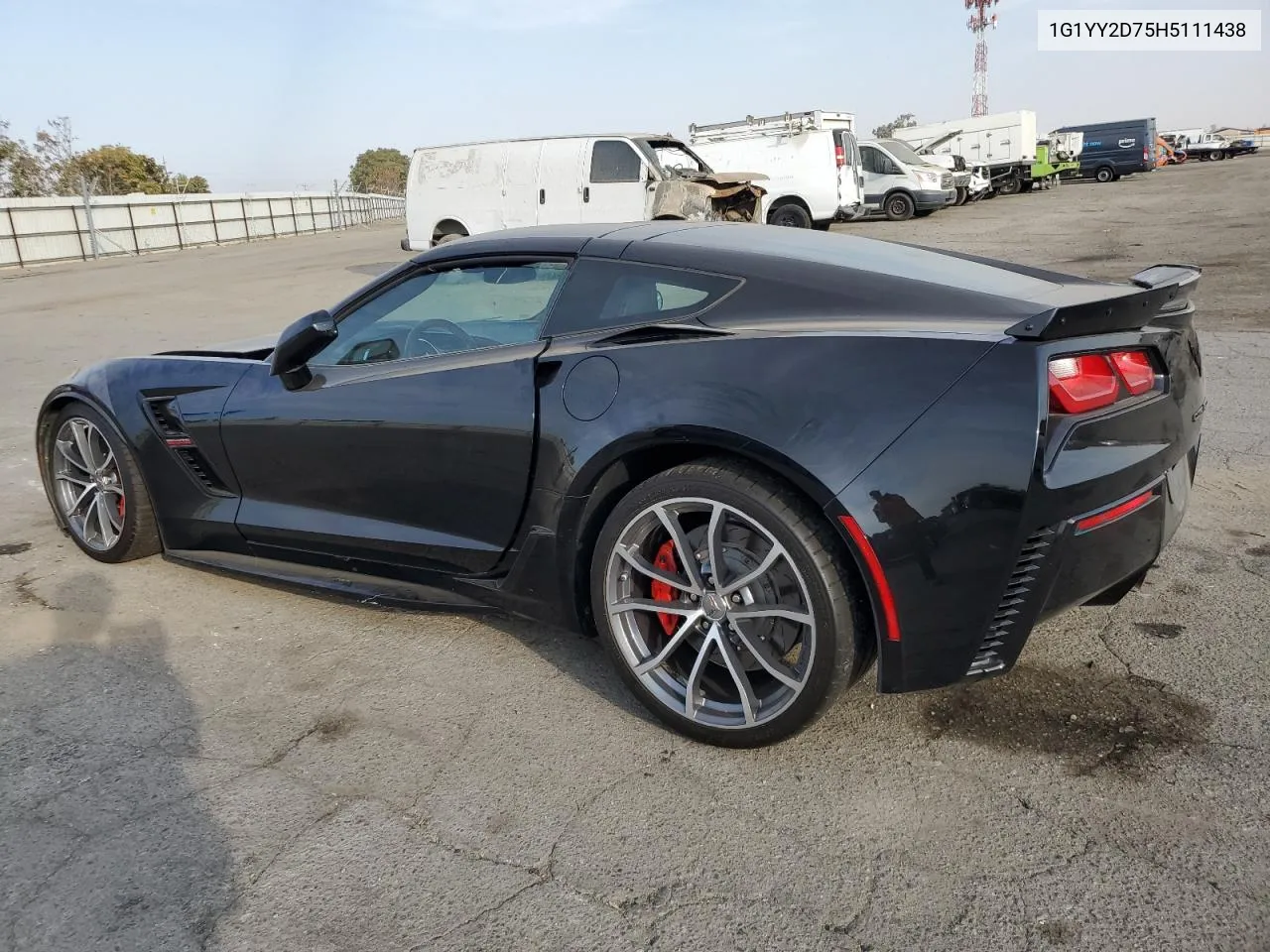 2017 Chevrolet Corvette Grand Sport 2Lt VIN: 1G1YY2D75H5111438 Lot: 75961344