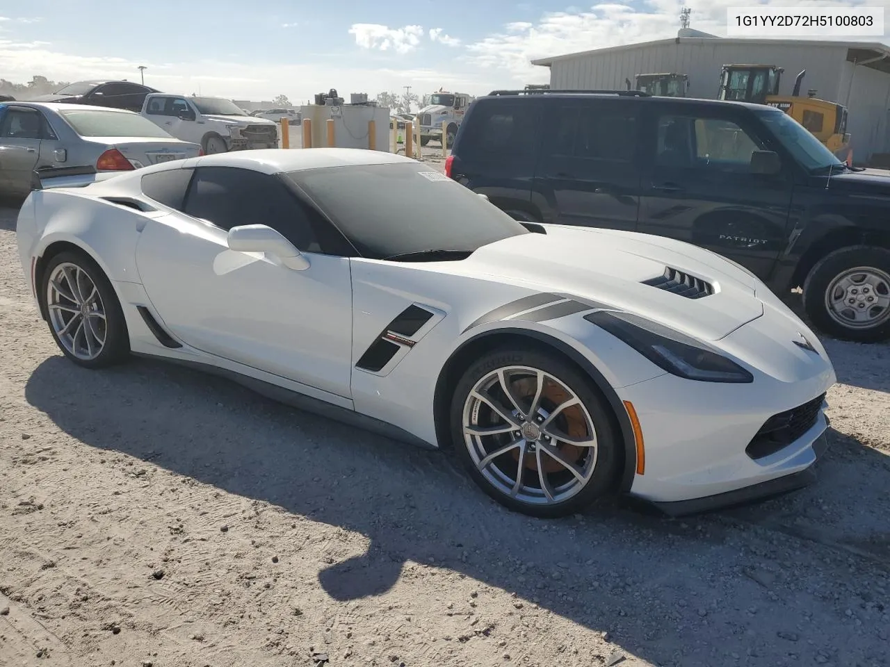 2017 Chevrolet Corvette Grand Sport 2Lt VIN: 1G1YY2D72H5100803 Lot: 76177664