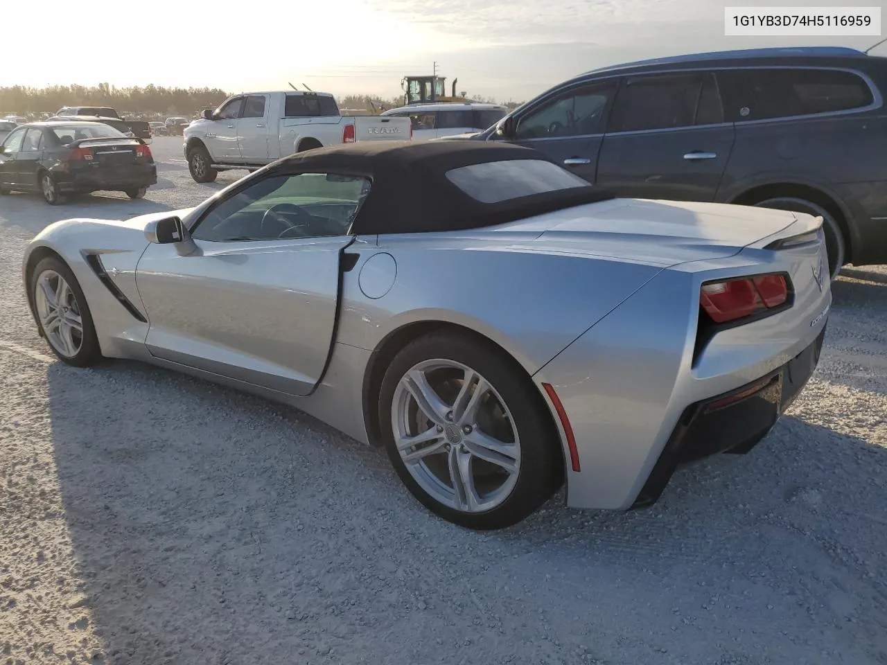 2017 Chevrolet Corvette Stingray 1Lt VIN: 1G1YB3D74H5116959 Lot: 76604944