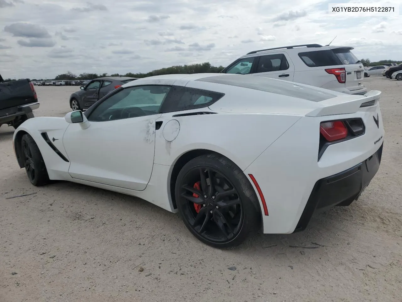 2017 Chevrolet Corvette S VIN: XG1YB2D76H5122871 Lot: 76877814