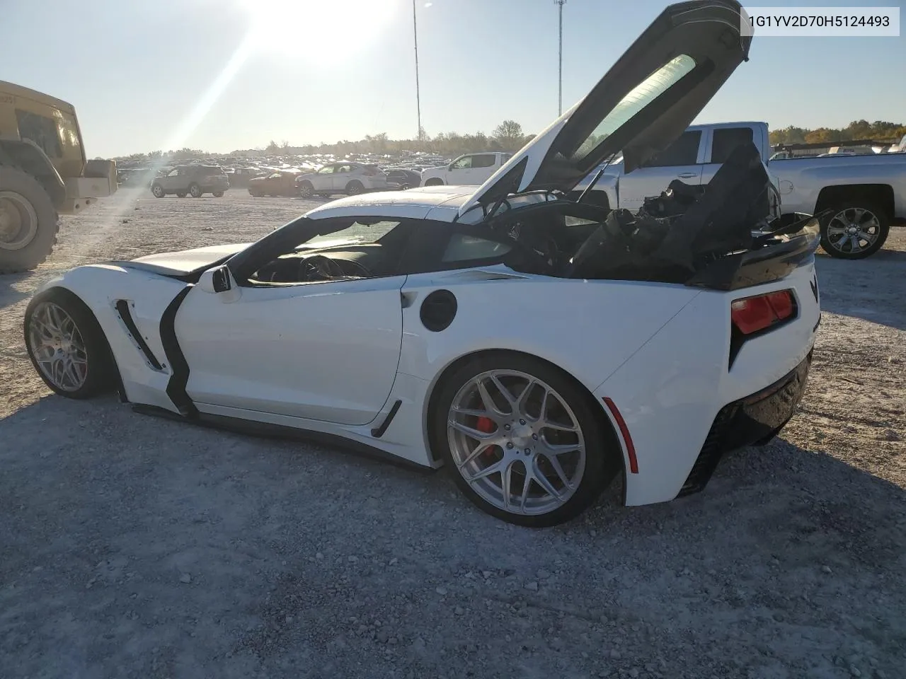 2017 Chevrolet Corvette Grand Sport 1Lt VIN: 1G1YV2D70H5124493 Lot: 77168454