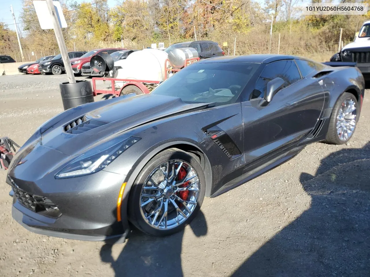 2017 Chevrolet Corvette Z06 3Lz VIN: 1G1YU2D60H5604768 Lot: 77323684