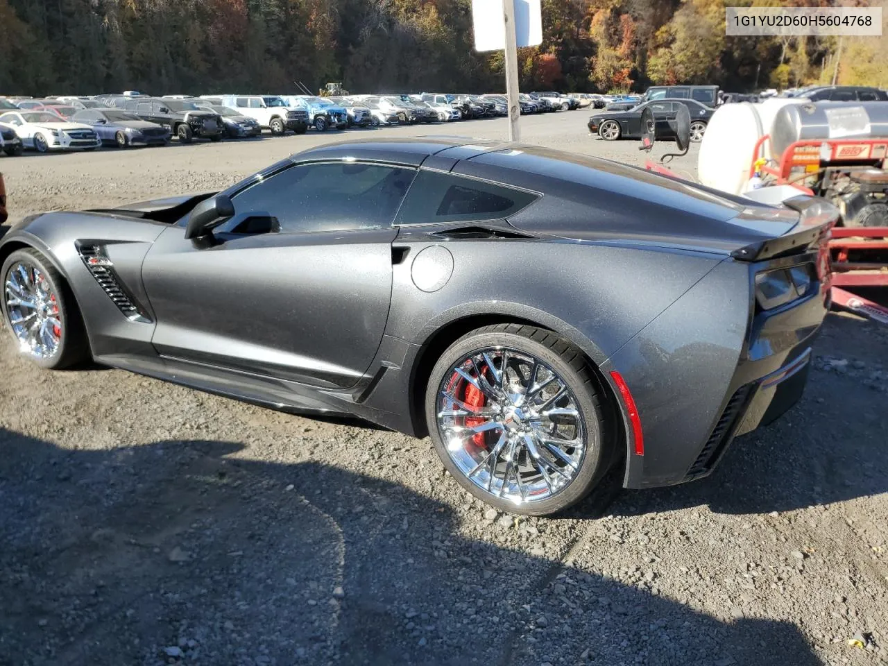 2017 Chevrolet Corvette Z06 3Lz VIN: 1G1YU2D60H5604768 Lot: 77323684