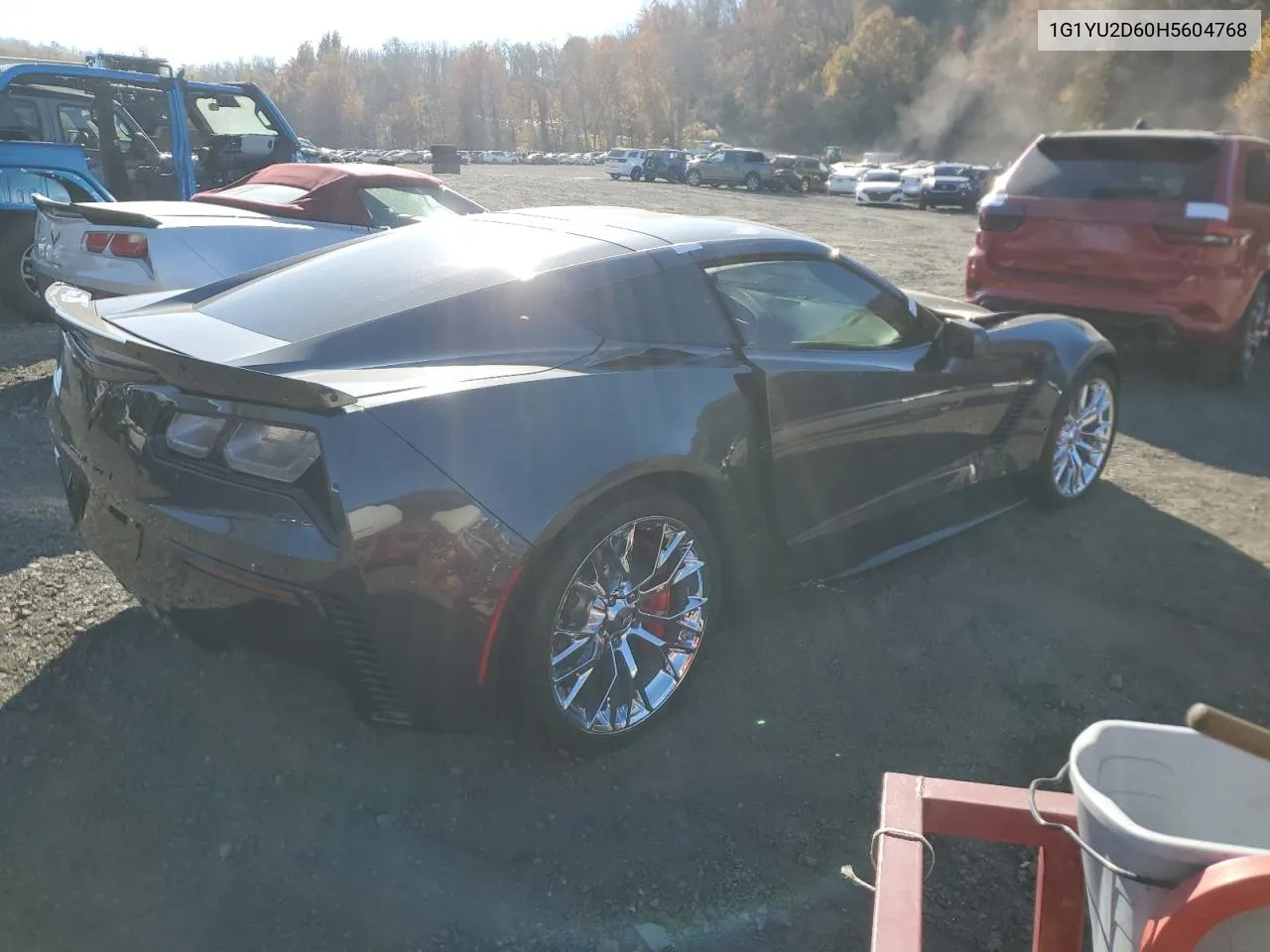 2017 Chevrolet Corvette Z06 3Lz VIN: 1G1YU2D60H5604768 Lot: 77323684