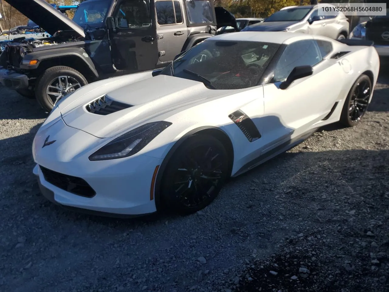 2017 Chevrolet Corvette Z06 2Lz VIN: 1G1YS2D68H5604880 Lot: 77836294