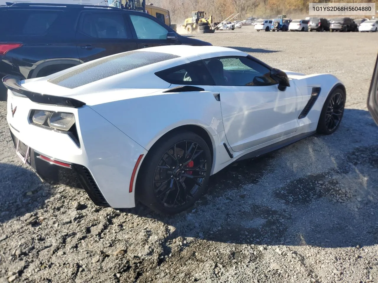 2017 Chevrolet Corvette Z06 2Lz VIN: 1G1YS2D68H5604880 Lot: 77836294