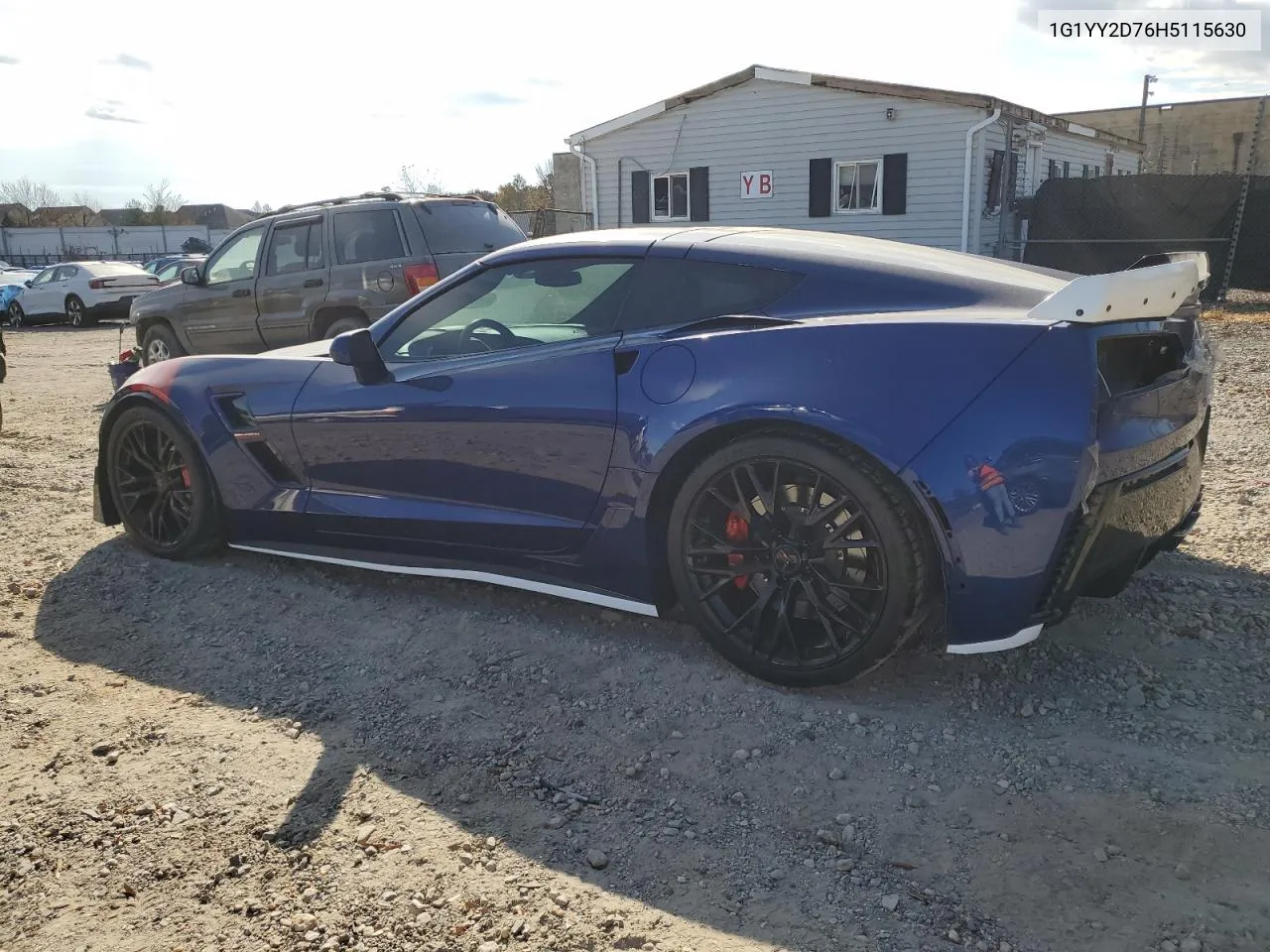 2017 Chevrolet Corvette Grand Sport 2Lt VIN: 1G1YY2D76H5115630 Lot: 78993484