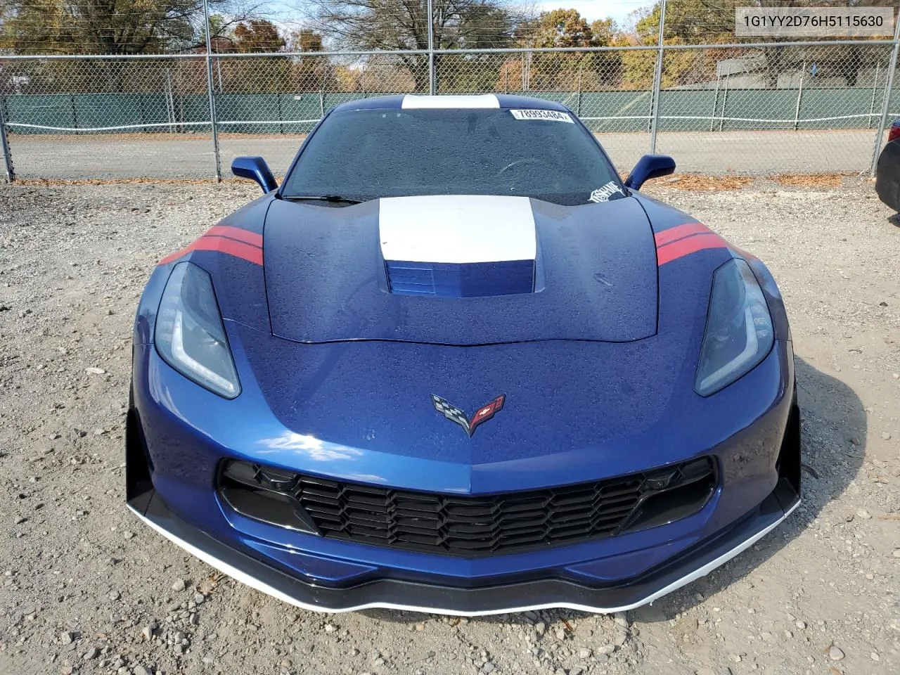 2017 Chevrolet Corvette Grand Sport 2Lt VIN: 1G1YY2D76H5115630 Lot: 78993484