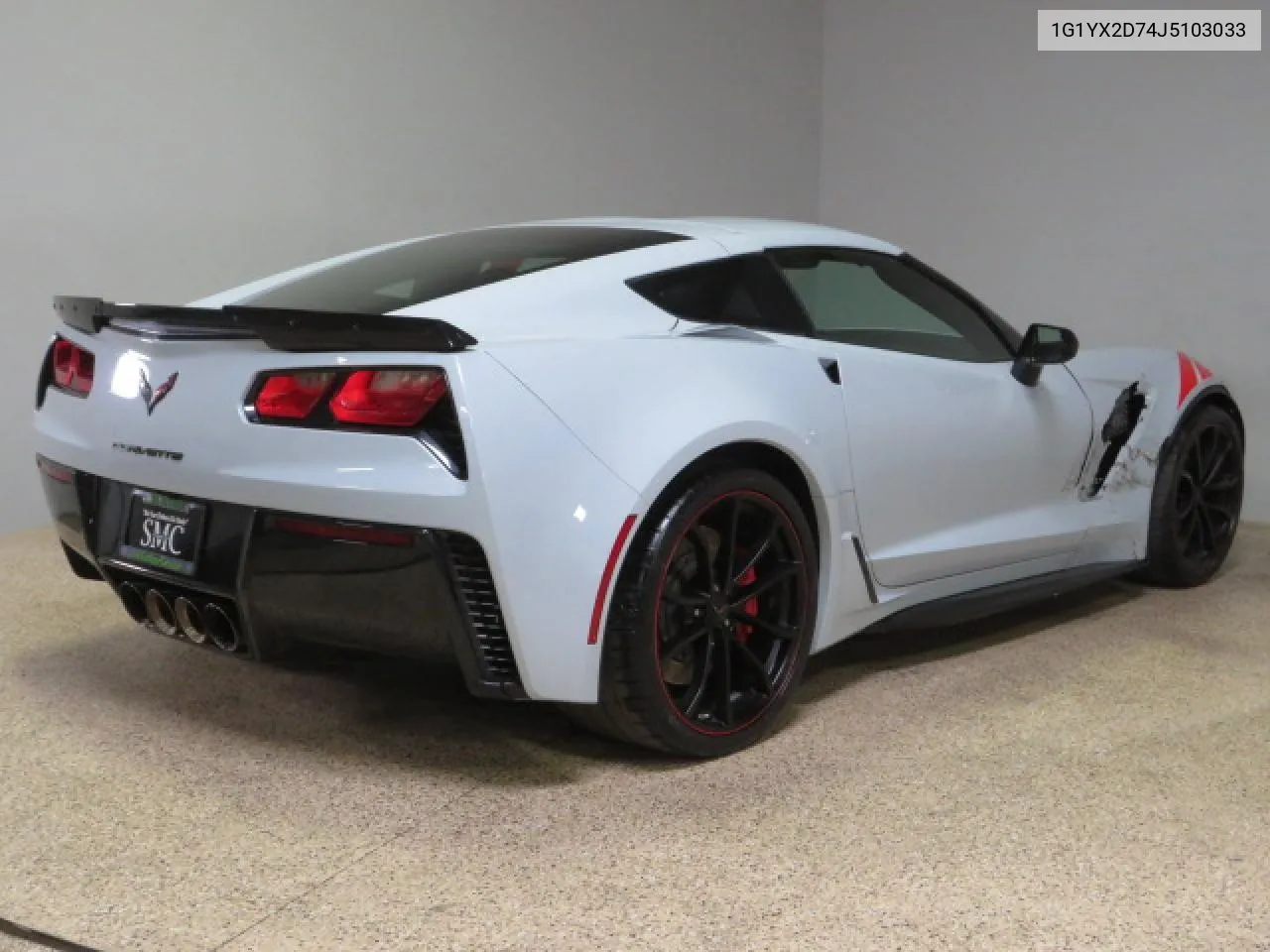 2018 Chevrolet Corvette Grand Sport 2Lt VIN: 1G1YX2D74J5103033 Lot: 63082484