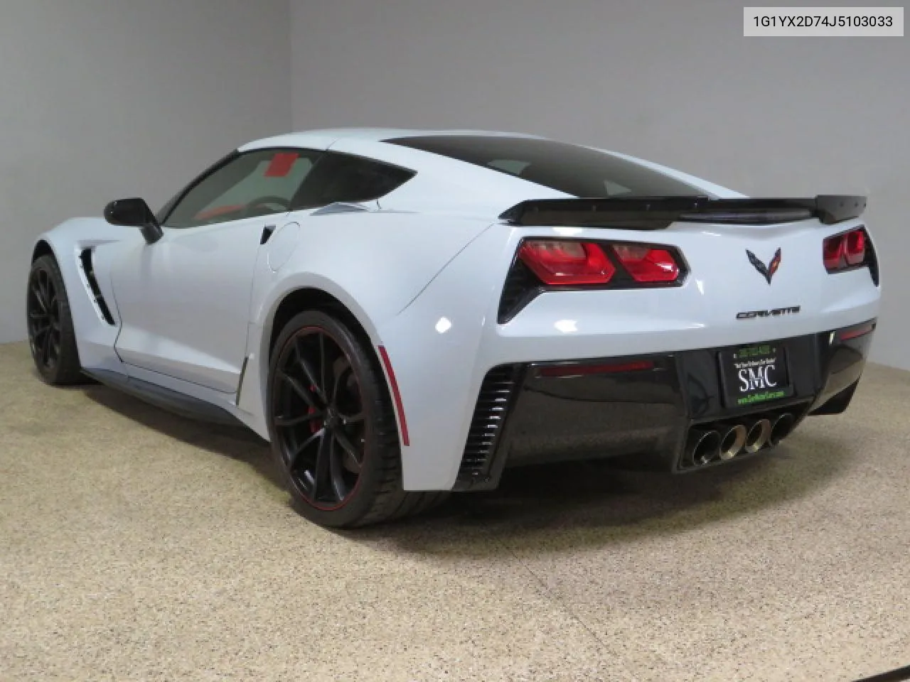 2018 Chevrolet Corvette Grand Sport 2Lt VIN: 1G1YX2D74J5103033 Lot: 63082484