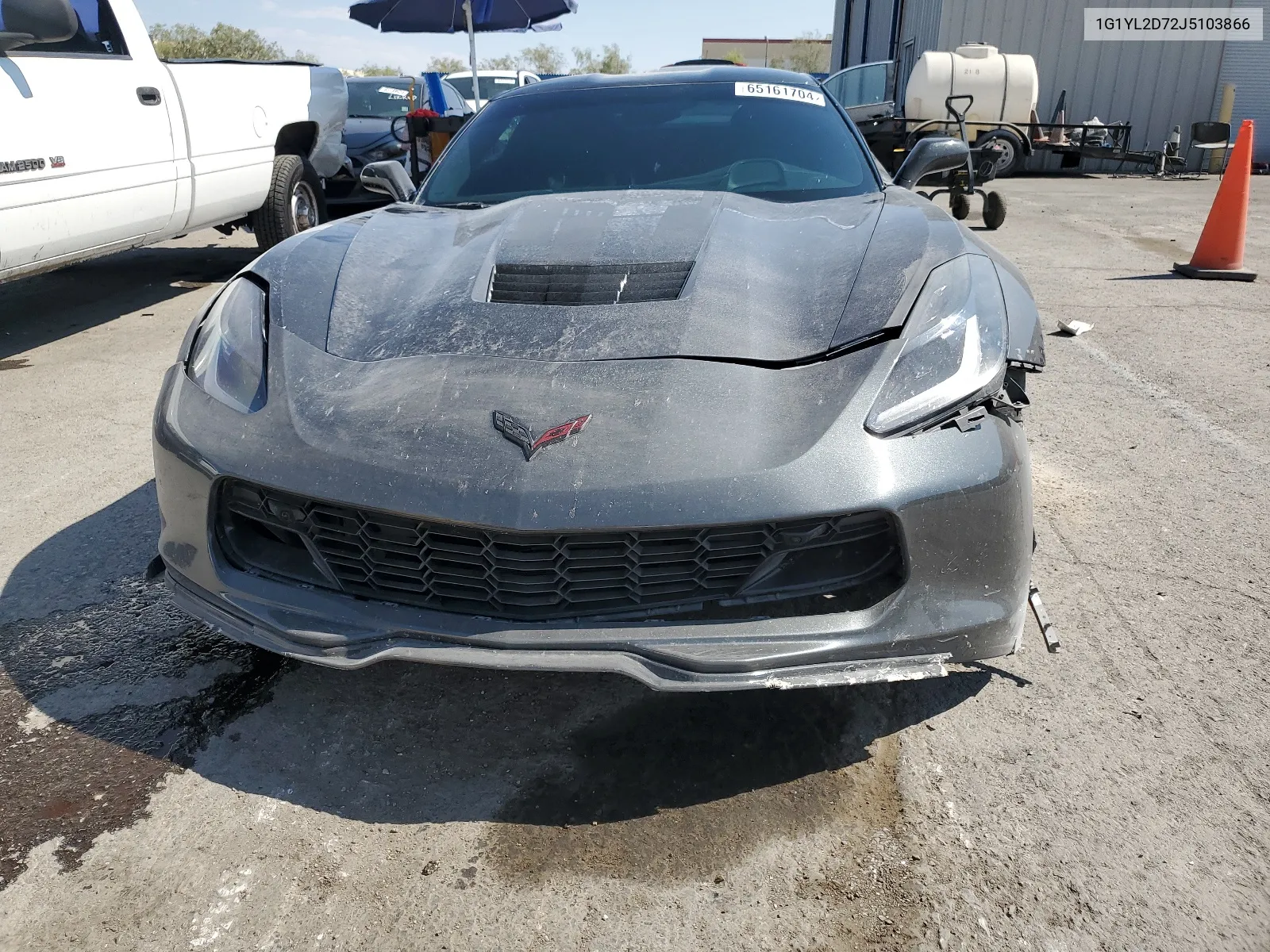 2018 Chevrolet Corvette Stingray Z51 3Lt VIN: 1G1YL2D72J5103866 Lot: 65161704