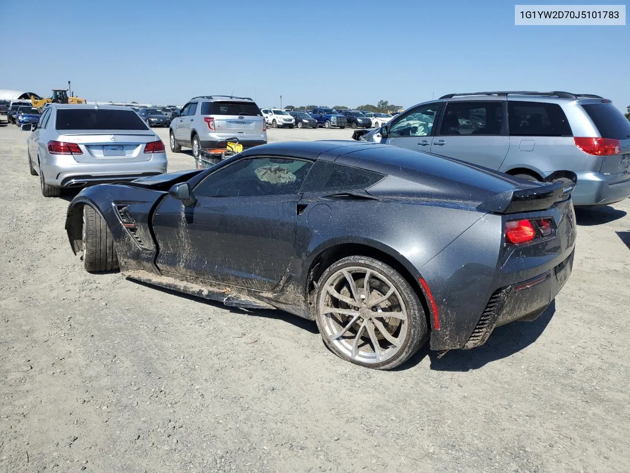 2018 Chevrolet Corvette Grand Sport 1Lt VIN: 1G1YW2D70J5101783 Lot: 69311224