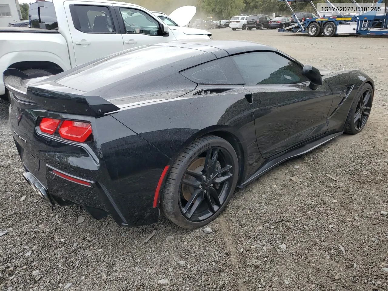 2018 Chevrolet Corvette Stingray 1Lt VIN: 1G1YA2D72J5101265 Lot: 72721444