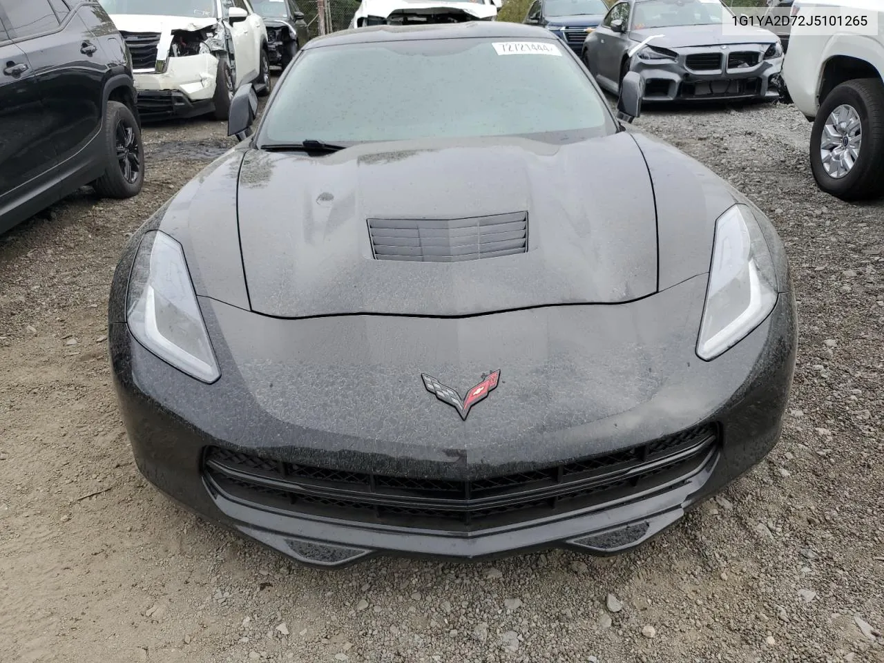 2018 Chevrolet Corvette Stingray 1Lt VIN: 1G1YA2D72J5101265 Lot: 72721444