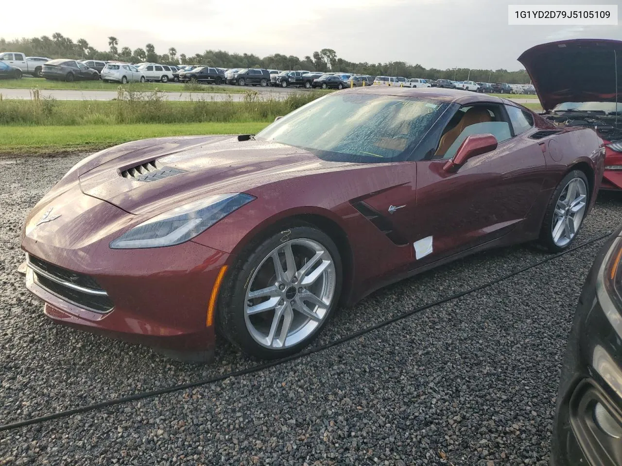 2018 Chevrolet Corvette Stingray 2Lt VIN: 1G1YD2D79J5105109 Lot: 74131274