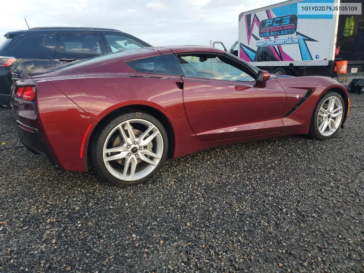 2018 Chevrolet Corvette Stingray 2Lt VIN: 1G1YD2D79J5105109 Lot: 74131274