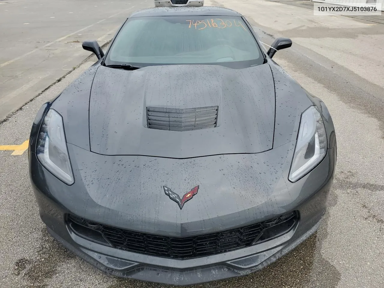 2018 Chevrolet Corvette Grand Sport 2Lt VIN: 1G1YX2D7XJ5103876 Lot: 76612774