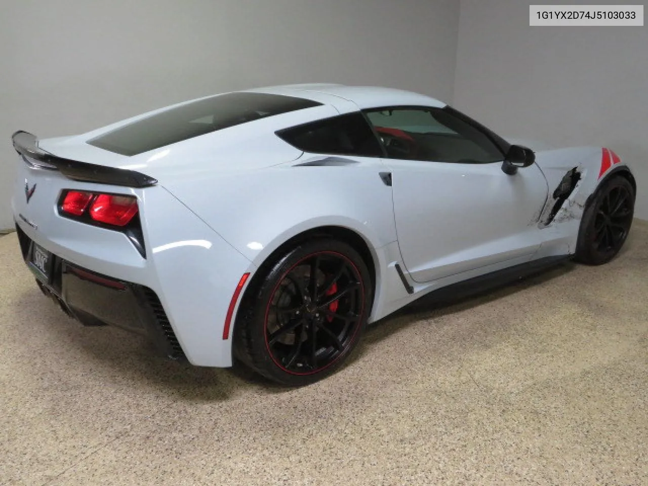 2018 Chevrolet Corvette Grand Sport 2Lt VIN: 1G1YX2D74J5103033 Lot: 80136004