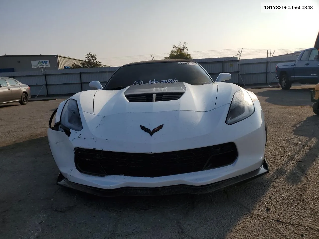 2018 Chevrolet Corvette Z06 2Lz VIN: 1G1YS3D60J5600348 Lot: 80322614