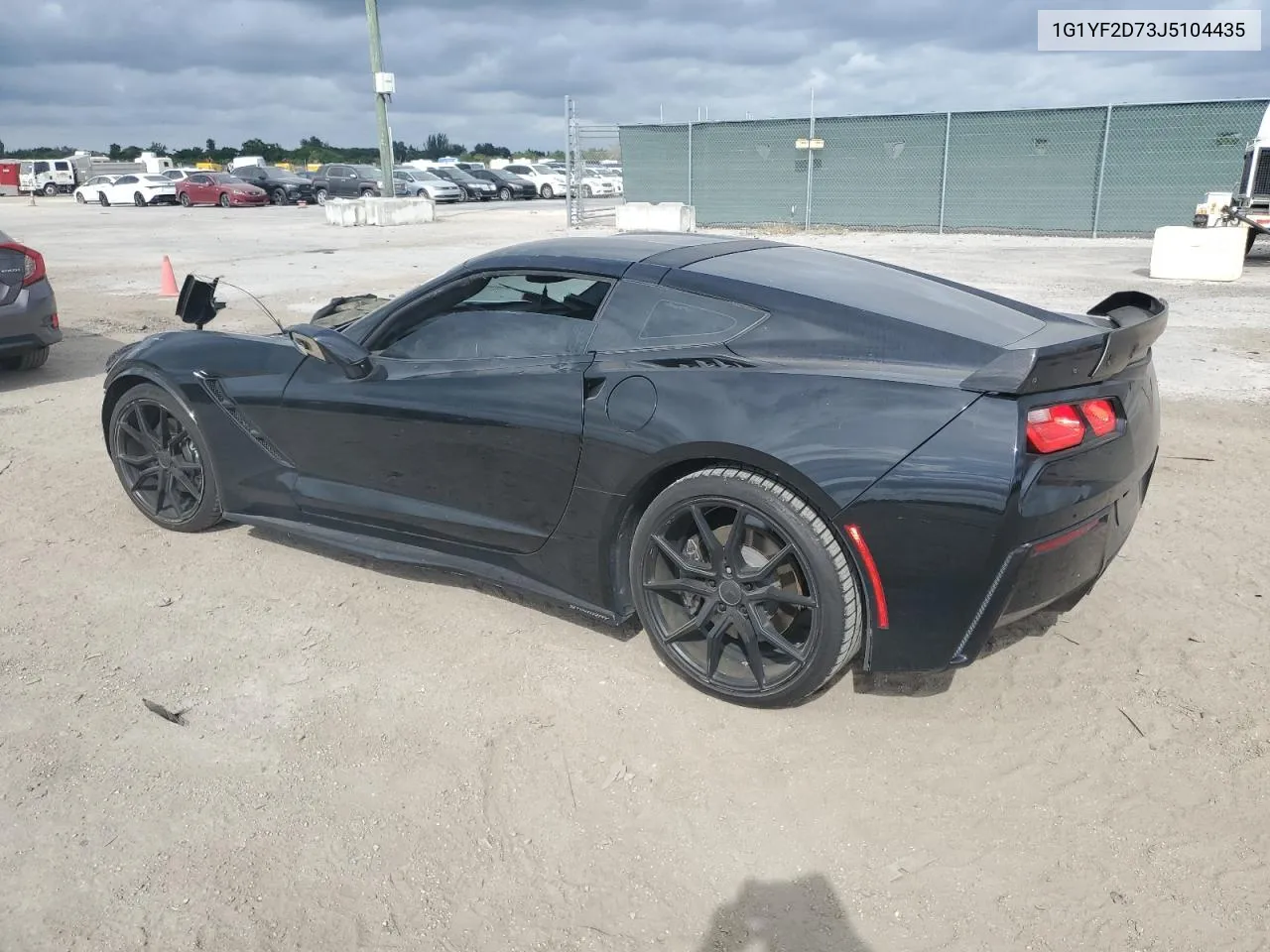 2018 Chevrolet Corvette Stingray 3Lt VIN: 1G1YF2D73J5104435 Lot: 81418874