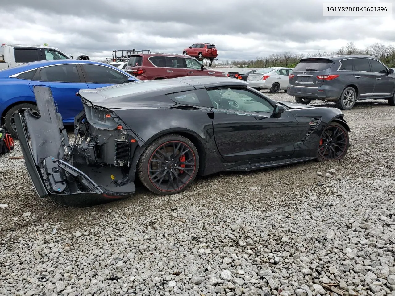 2019 Chevrolet Corvette Z06 2Lz VIN: 1G1YS2D60K5601396 Lot: 50212764