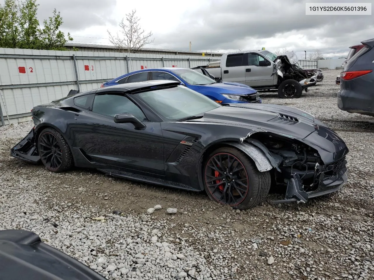 2019 Chevrolet Corvette Z06 2Lz VIN: 1G1YS2D60K5601396 Lot: 50212764